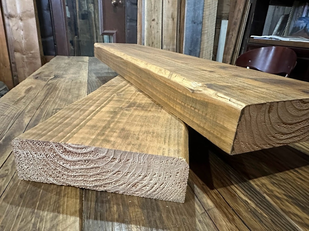 Aging Wood Plank(極厚材) エイジング塗装/ビンテージ加工 長さ1,500mm