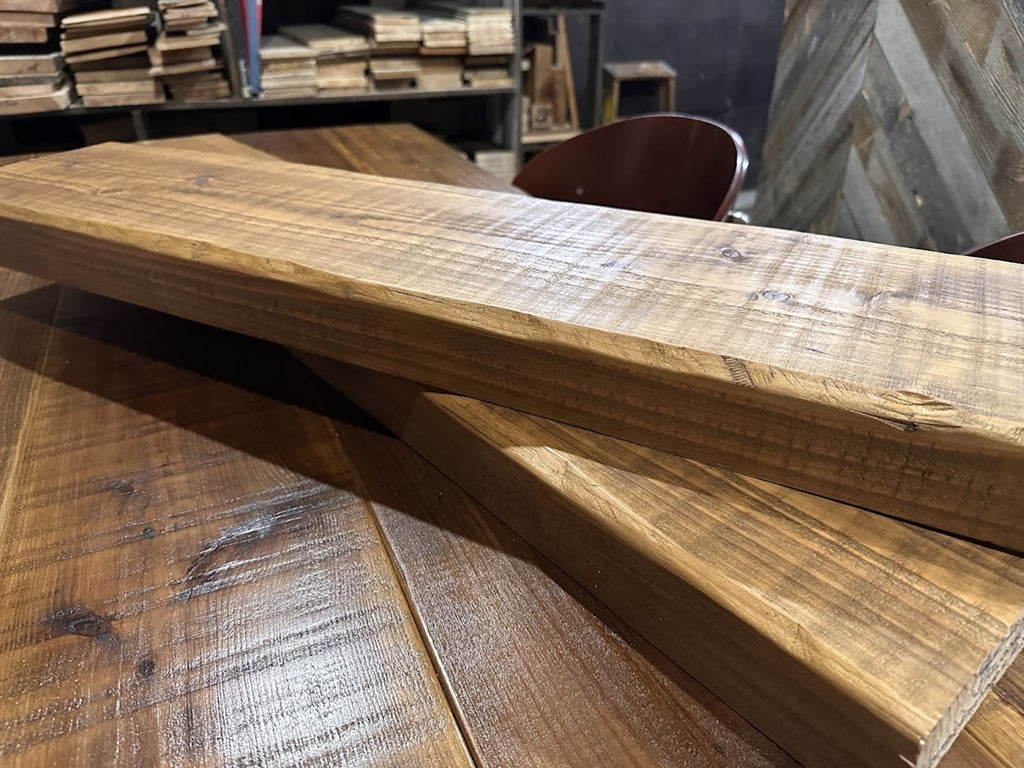 Aging Wood Plank(極厚材) エイジング塗装/ビンテージ加工 長さ1,500mm