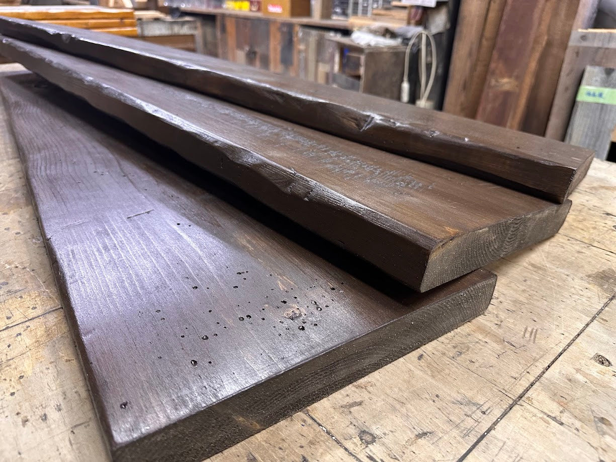 Aging Wood Plank(SPF材) エイジング塗装/ビンテージ加工 2x12x3F 長さ910mm