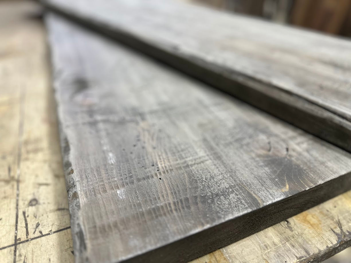 Aging Wood Plank(SPF材) エイジング塗装/ビンテージ加工 2x12x3F 長さ910mm