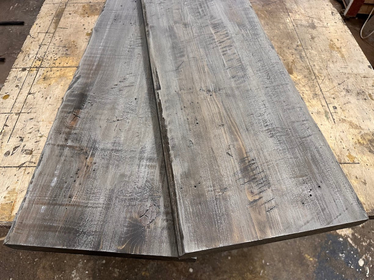 Aging Wood Plank(SPF材) エイジング塗装/ビンテージ加工 2x12x3F 長さ910mm