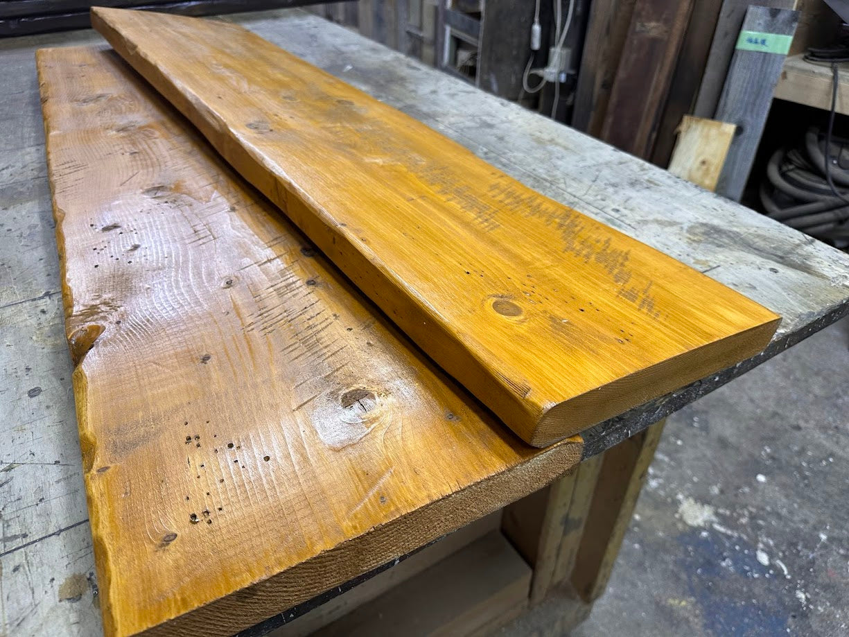 Aging Wood Plank(SPF材) エイジング塗装/ビンテージ加工 2x12x3F 長さ910mm