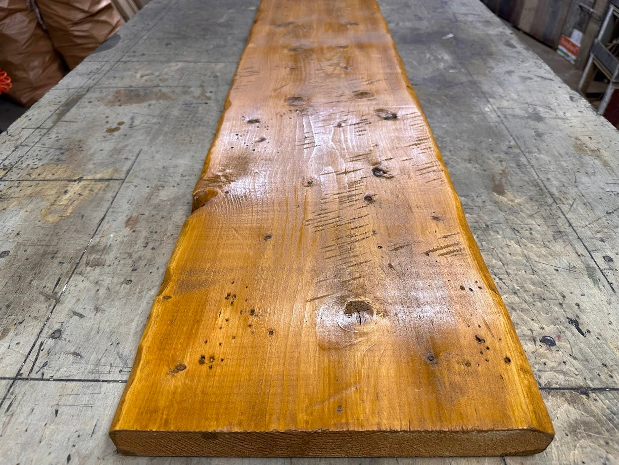 Aging Wood Plank(SPF材) エイジング塗装/ビンテージ加工 2x12x3F 長さ910mm