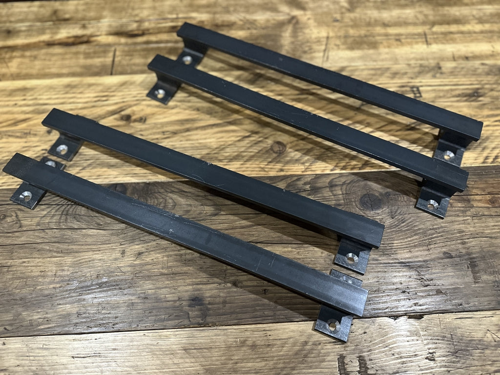 アイアンドアハンドル FB横型(黒皮) 長さ500mm 1個