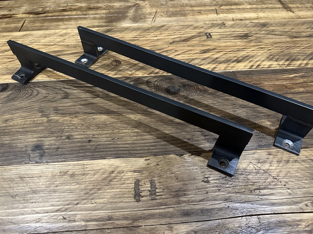 アイアンドアハンドル FB縦型(黒皮) 長さ500mm 1個