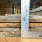 ウッドフェンス  1x6（厚みハーフ材）　無塗装 ホイールサンダー加工　厚7-12mm　幅145-155mm　長さ2400mm