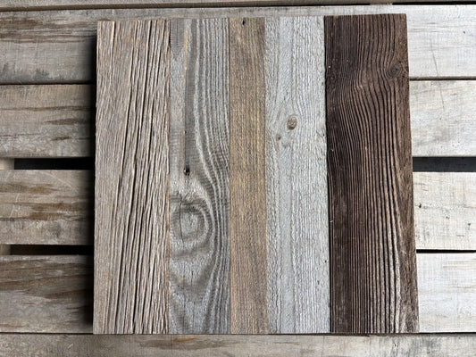 ビンテージパネル　合板に古材を貼り付けたオシャレなパネル！