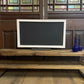 簡単DIYで作るアイアンレッグのテレビ台・ローボード（足場板古材/加工塗装） 長さ2,000mm