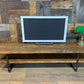 簡単DIYで作るアイアンレッグのテレビ台・ローボード（SPF材/エイジング加工塗装） 長さ1,800mm